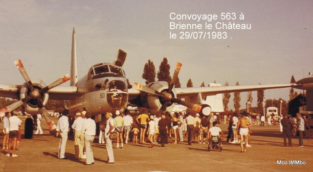 Affectation 25F en 1979 et 1983